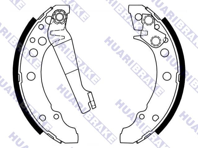 Brake Shoe Set:171 609 525 A