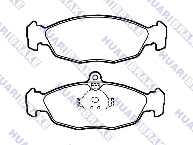 Brake Pad Set:1605 810