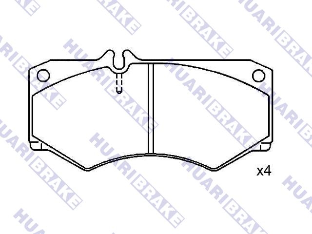 Brake Pad Set:601 420 87 20