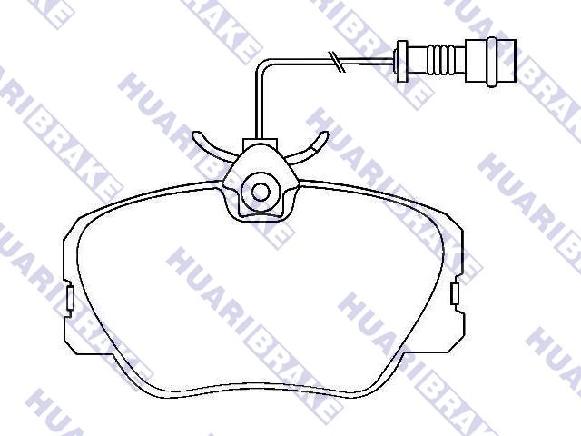 Brake Pad Set:FDB415