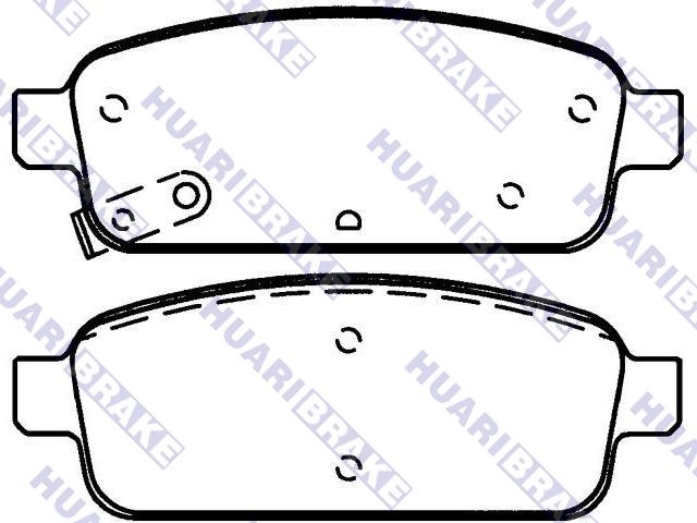 Brake Pad Set:13319294